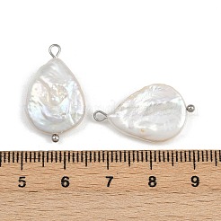 Подвески из натурального пресноводного жемчуга Кеши STAS-D378-06A-P