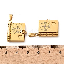 Pendentifs en acier inoxydable 304&nbsp;SA-CBA694E-01G-03