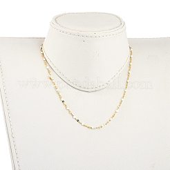 Ожерелья из звеньевой цепи из нержавеющей стали 304&nbsp;NJEW-JN03084-02