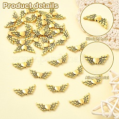 30 шт. бусины Angeltee из сплава в тибетском стиле&nbsp;TIBEB-YW0001-32AG