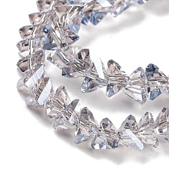 Гальванизируйте прозрачное стекло бисер нитей EGLA-P052-02A-PL04