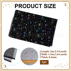 Tissu en nylon à motif d'étoiles&nbsp;DIY-PH0038-37B