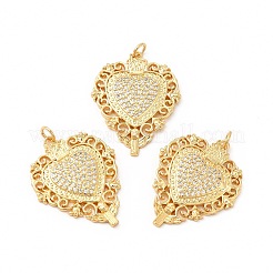 Стойки обшивки латунь микро проложить Циркон подвеску&nbsp;KK-I699-17G