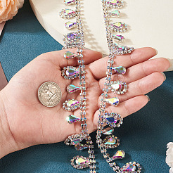 Chaînes en strass de fer de 1 mètre&nbsp;FIND-PJ0001-44B
