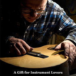 10 шт. 2-цветная резинка для края из АБС-пластика AJEW-FH0005-02