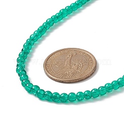 Set di collana di perline di vetro crepitio per le donne&nbsp;NJEW-JN04194