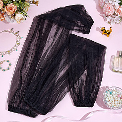 Съемные длинные сетчатые рукава из полиэстера&nbsp;AJEW-WH0248-758B