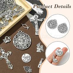 100шт 10 стиля подвески из сплава в тибетском стиле&nbsp;TIBEP-CJ0003-52