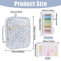 1 комплект бумажных наклеек-индексов в стиле бохо&nbsp;AJEW-GL0003-19B