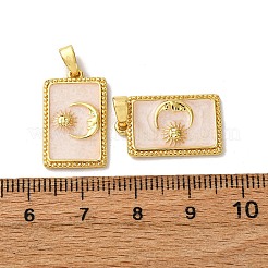 Латунь эмаль подвески&nbsp;KK-F911-20G-01