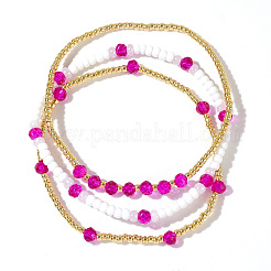 3шт. набор из стеклянных бусин для браслета&nbsp;GL8319-2