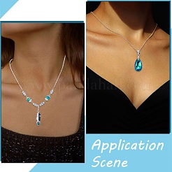 6 шт. 925 подвески из стерлингового серебра STER-SC0001-31