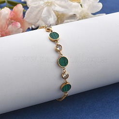 Браслеты из нержавеющей стали 304 с ионным покрытием (IP)&nbsp;BJEW-P345-10G-04