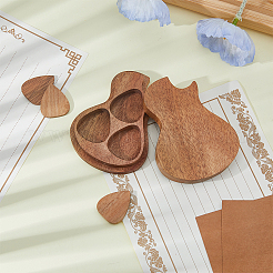 Деревянная коробка для медиаторов с 3 медиатором CON-WH0089-73