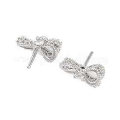 Латунные микропейв прозрачные кубические циркониевые подвески залог KK-Z059-10P