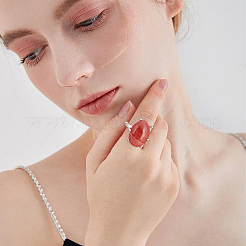 1 шт. регулируемая фурнитура для кольца из 925-х серебряных колец с родиевым покрытием STER-BBC0006-89