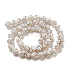 Тибетского стиля DZI бисер нитей&nbsp;G-P526-D05-01