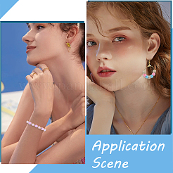 280шт 14 цвета непрозрачные акриловые бусины&nbsp;MACR-SC0001-99