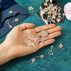 Подвески из сплава 40шт 10 стиля&nbsp;RB-KS0001-01