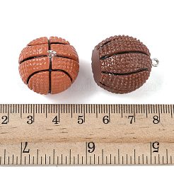 Спортивные подвески из непрозрачной смолы CRES-B023-04