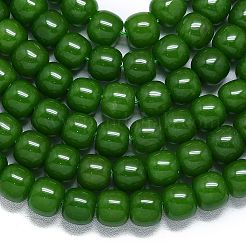 Натуральный Malaysia нефритовые бусы пряди&nbsp;G-B165-F01-10x10mm