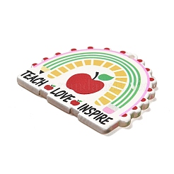 Подвески из смолы ко Дню учителя&nbsp;RESI-M037-04E