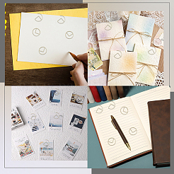 60 шт. железные скрепки&nbsp;AJEW-CP0009-30B