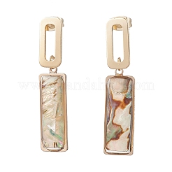 Clous d'oreilles avec pendentif en coquille&nbsp;EJEW-JE06948