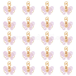 20шт стеклянные подвески&nbsp;PALLOY-TAC0215