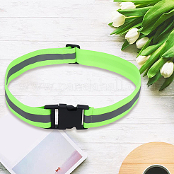 1 шт. светоотражающий полиэстеровый эластичный поясной ремень&nbsp;AJEW-CN0005-26A