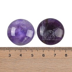 Natürlichen Amethyst Cabochons&nbsp;G-H1596-FR-25mm-11