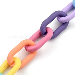 Акриловые кабельные цепи ручной работы AJEW-JB00712