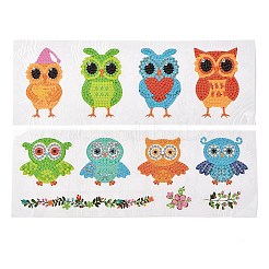 DIY Eule Diamant Malerei Aufkleber Kits für Kinder&nbsp;DIY-O016-02
