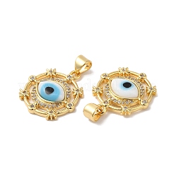 Ручной зла подвески бусины глаз&nbsp;LAMP-E034-02G-02
