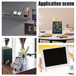 20 шт. 2-х цветные пластиковые подставки для фоторамок ODIS-PH0001-50