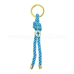 Нейлоновый брелок с узлом и эмалью из сплава KEYC-JKC00567