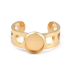 Componentes de anillo de puño de acero inoxidable 304 con forma de corazón hueco&nbsp;SA-CBA82C8-02A-G