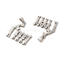 Не тускнеющие подвески из нержавеющей стали на день матери/день учителя 201 STAS-K251-016P