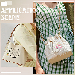 20 шт. двухцветные поворотные застежки из цинкового сплава&nbsp;FIND-SP0004-18