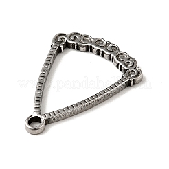 Pendentifs en acier inoxydable 304 de style tibétain&nbsp;STAS-G278-10AS