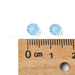 プレシオサ®クリスタルビーズ  チェコクリスタル  双円錐形(451 69 302 ロンデル)  アクアマリン 60000個  5mm  穴：1mm&nbsp;Y-PRC-BA5-60000