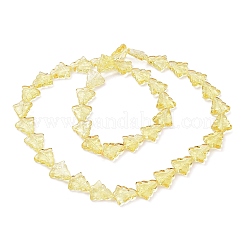 Chapelets de perles en verre transparent&nbsp;EGLA-C002-A01