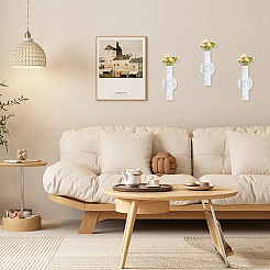 Железные самоклеящиеся вазы для цветов&nbsp;AJEW-WH20020-431B