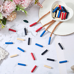 40 шт. двухцветный литой наконечник шнура&nbsp;FIND-GF0008-47B