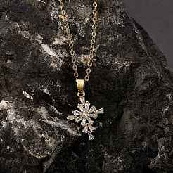 5 шт. Латунные подвески с микропаве&nbsp;ZIRC-SZ0002-59