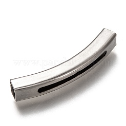 Anlaufgeschützte 304 Edelstahl-Rohrperlen&nbsp;STAS-Z025-05P