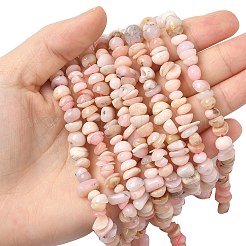 Натуральный розовый опал бусы пряди G-L505-25