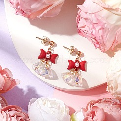 Серьги-гвоздики из нержавеющей стали 304&nbsp;EJEW-JE06054