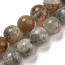 Chapelets de perles de quartz naturel, ronde, 8mm, Trou: 1mm, Environ 51 pcs/chapelet, 15.43'' (39.2 cm)