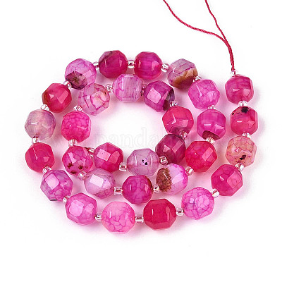 Природный агат бисер нитей G-T131-82A-08-1